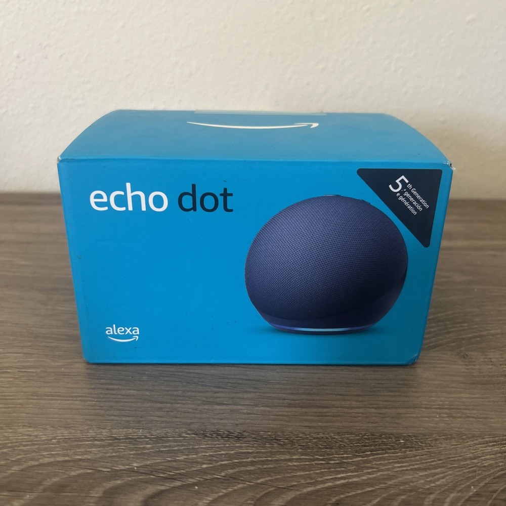 Amazon Echo Dot 5th Gen. Smart Speaker - Deep Sea Blue