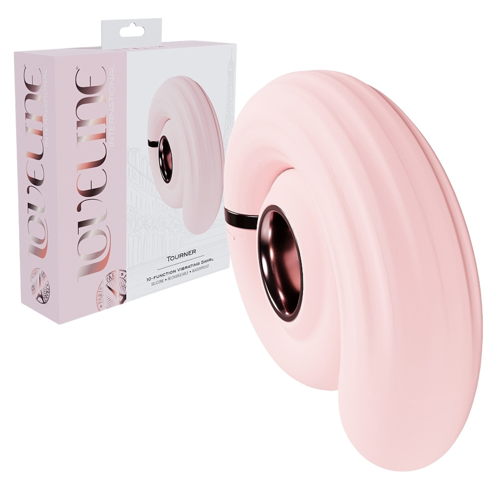 Vibrating Swirl Silicone Vibrator Discreet Stimulator Multi-function Teaser