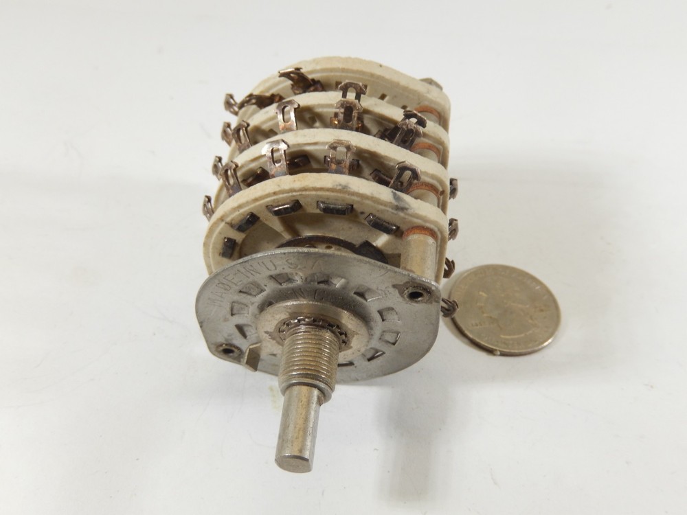 ASSORTED CERAMIC WAFER ROTARY SWITCH LOT OF 9