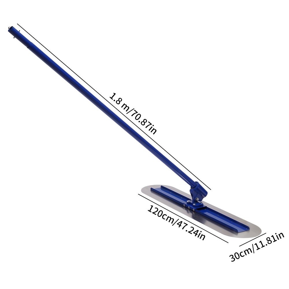 Bull Float Concrete Float Concrete Finishing Trowel Kit with Float Handle 1.8M