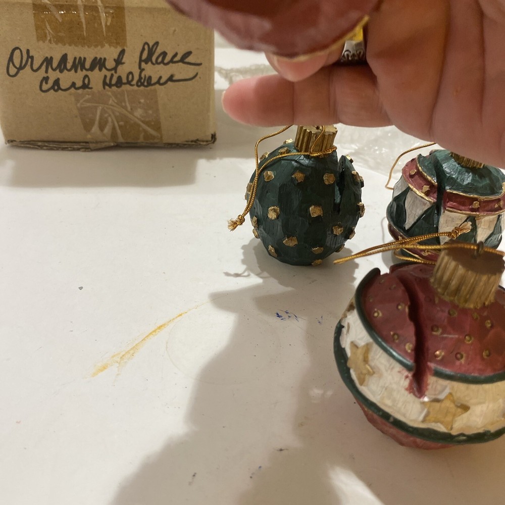 Ornament Place Card Holders HF