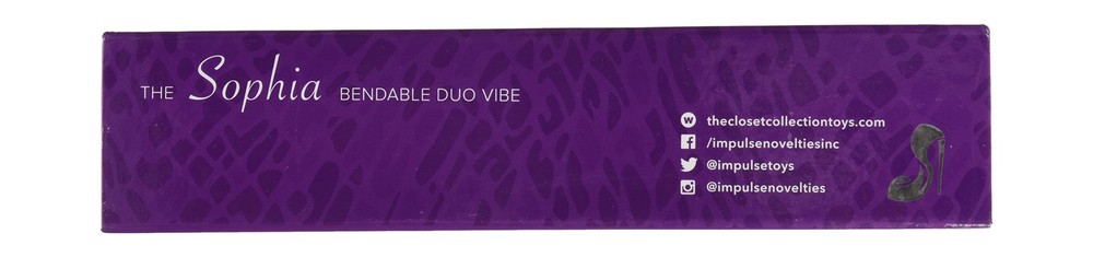Sophia Bendable Duo Vibe Purple