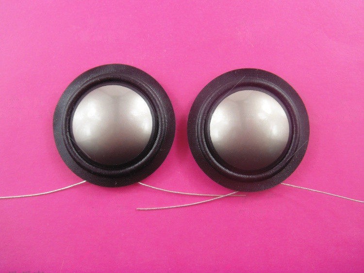 25.5 Core 25.4mm Titanium Composite Tweeter Diaphragm 8Ω Single Side Lead