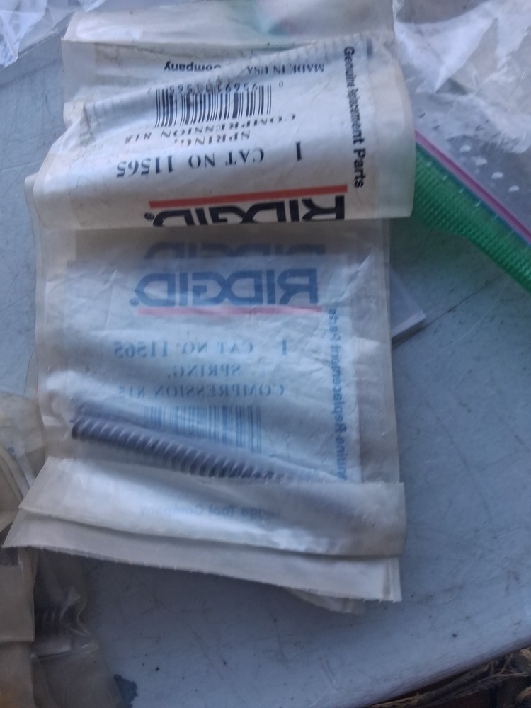 Ridgid 11565 Spring Compression 815