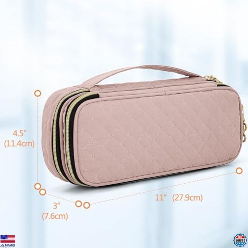 Damero Double Layer Stethoscope Case - Fits 3M Littmann, ADC, Omron - Chic Rose