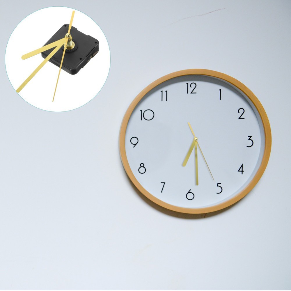 Clock Movement Replacement Kit DIY Mute Wall Clock Mechanism with Hands