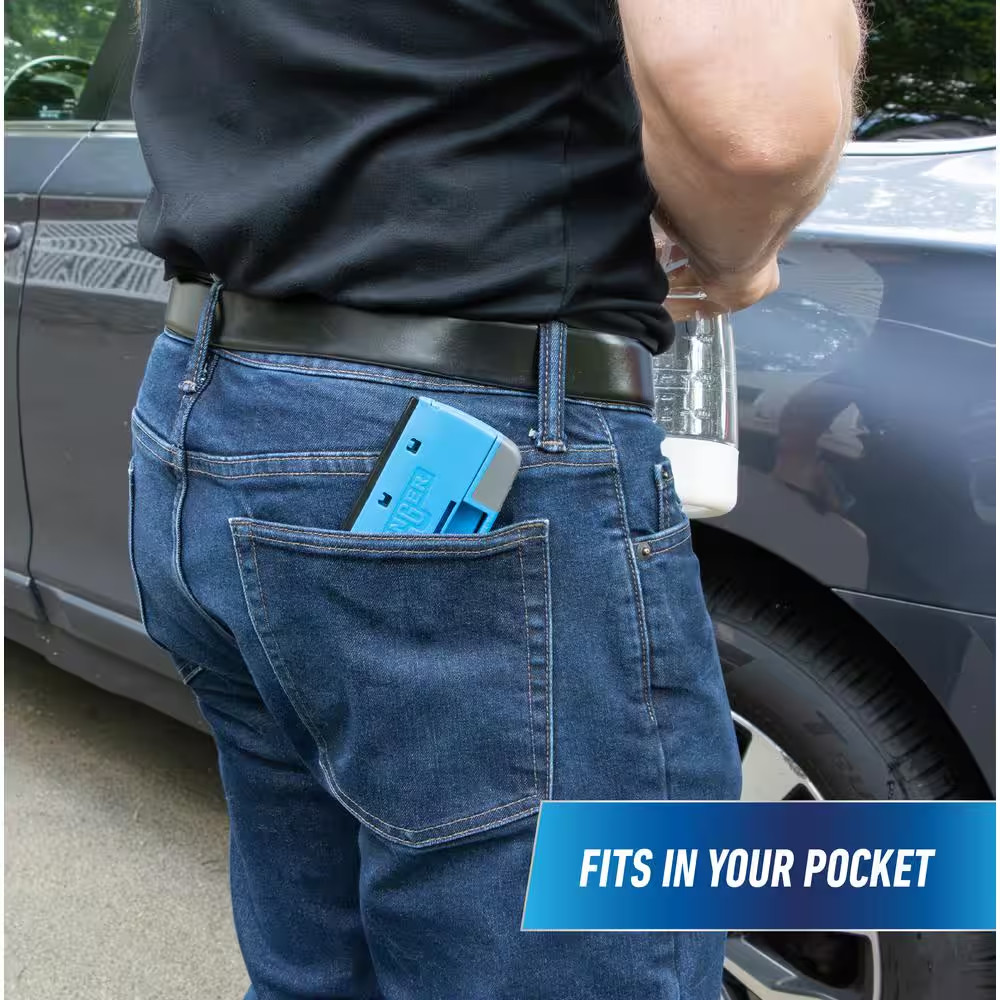 4 In. Window Scraper with Steel Blades