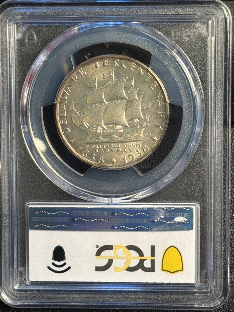 1936 Classic Commemorative Delaware Tercentenary PCGS MS-65 Delaware