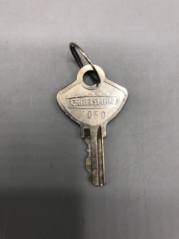 Original Vtg Craftsman Code Number 4050 OEM Tool Chest Box Cabinet Lock Key