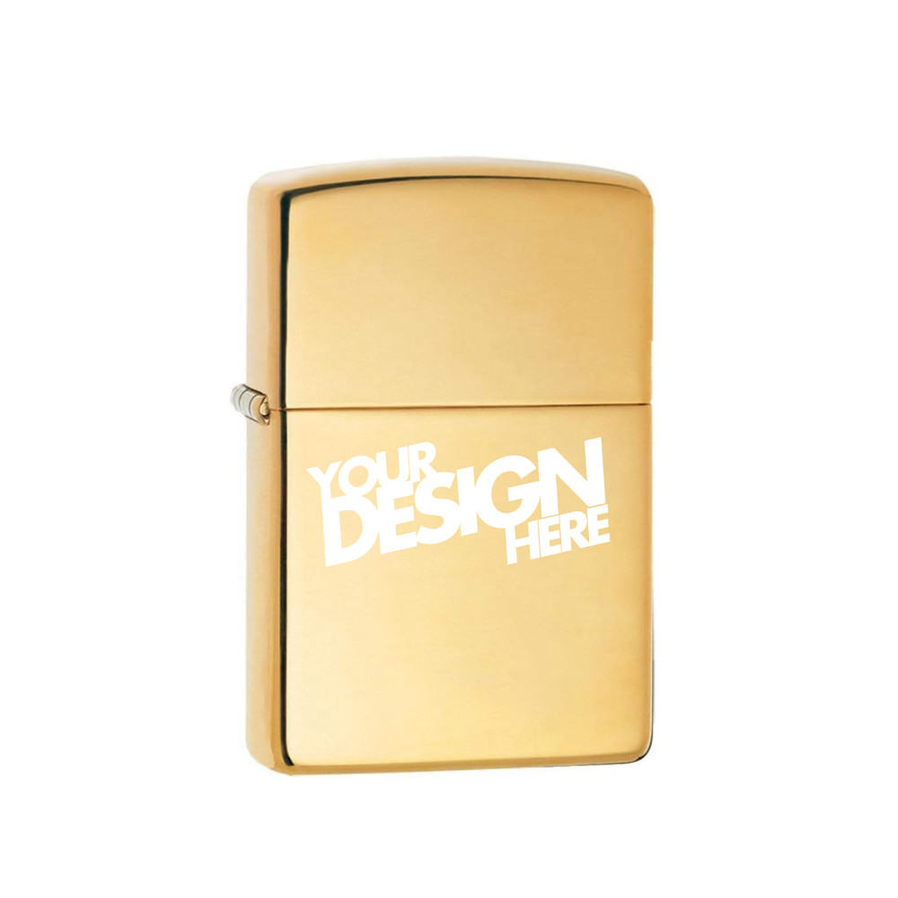 Custom Laser Engraved Zippo Classic Lighter - Multiple Colors - Personalized