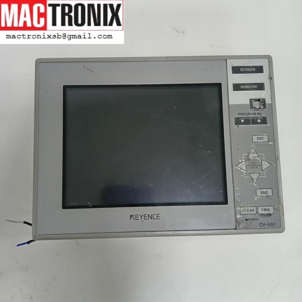 Keyence CV-551 Vision Display System For YTEC YT-6300
