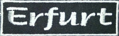 Erfurt patch embroidered patch biker company various colors (491)