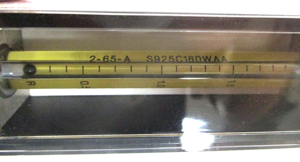 BROOKS INSTRUMENTS , 1350EBA7CNE1A, SHO-RATE, VARIABLE FLOWMETER , SURPLUS