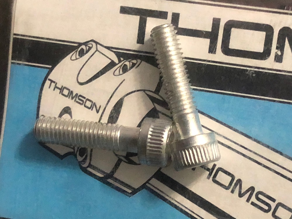 Thomson Stem Bolts 2 Ea. Silver SM- H001