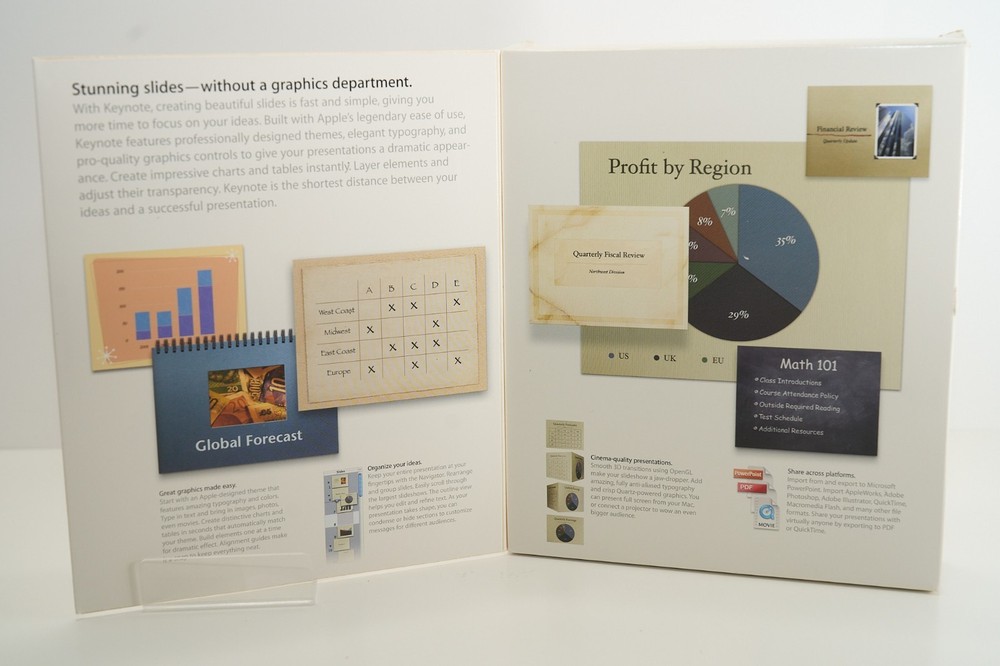 Apple Keynote 2003 Mac M8822Z/A