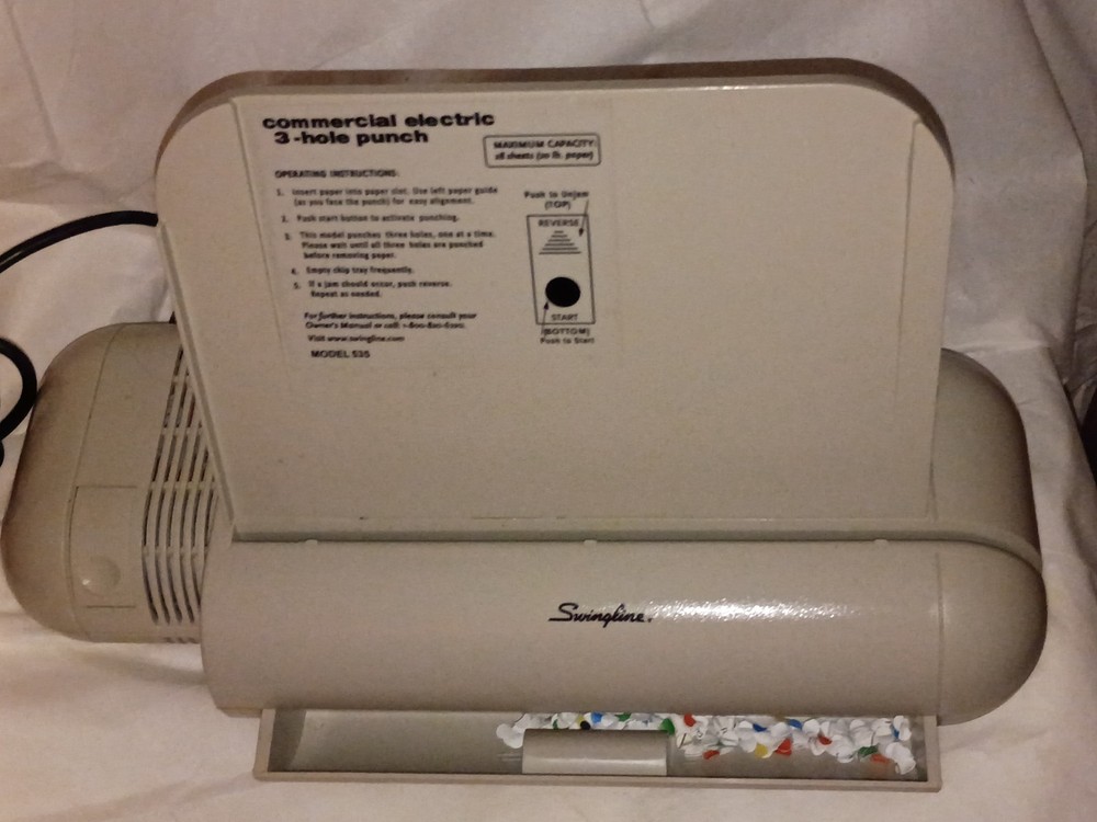 Swingline Upright Automatic Paper Puncher