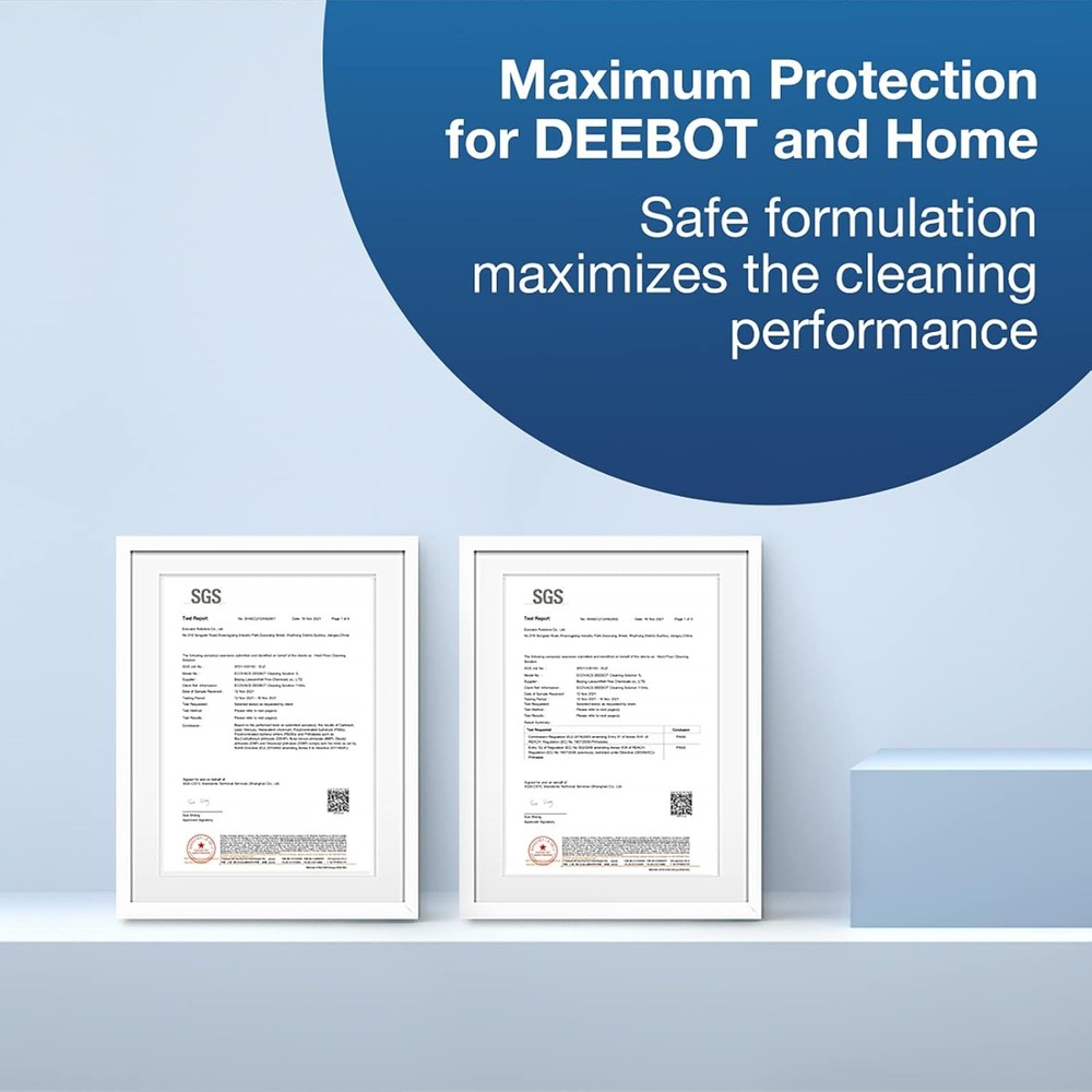 ECOVACS Multi-Surface Floor Cleaning Solution, 35 Fl Oz (Pack of 1)