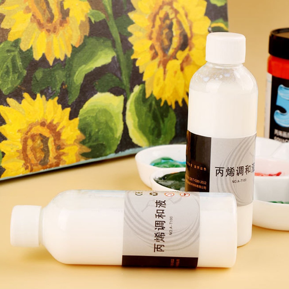 Acrylic Paint Thinner 100ml Fluid Improver Art Supply For Precision