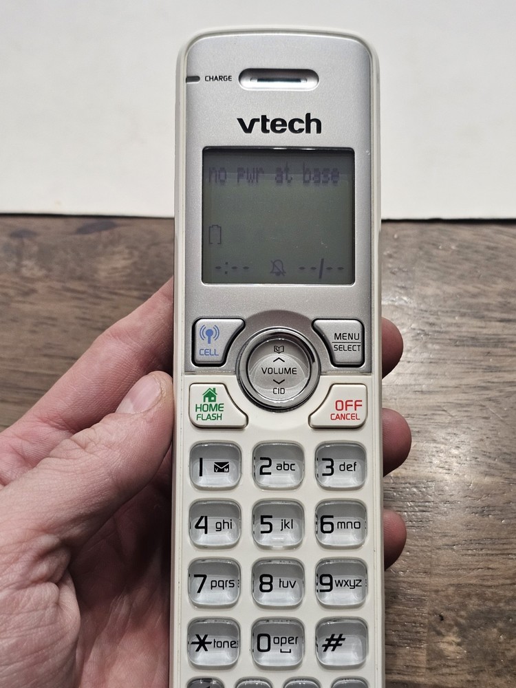 Tested Vtech DS6722-3 BS Cordless Phone Headset Replacement Light Yellowing A4