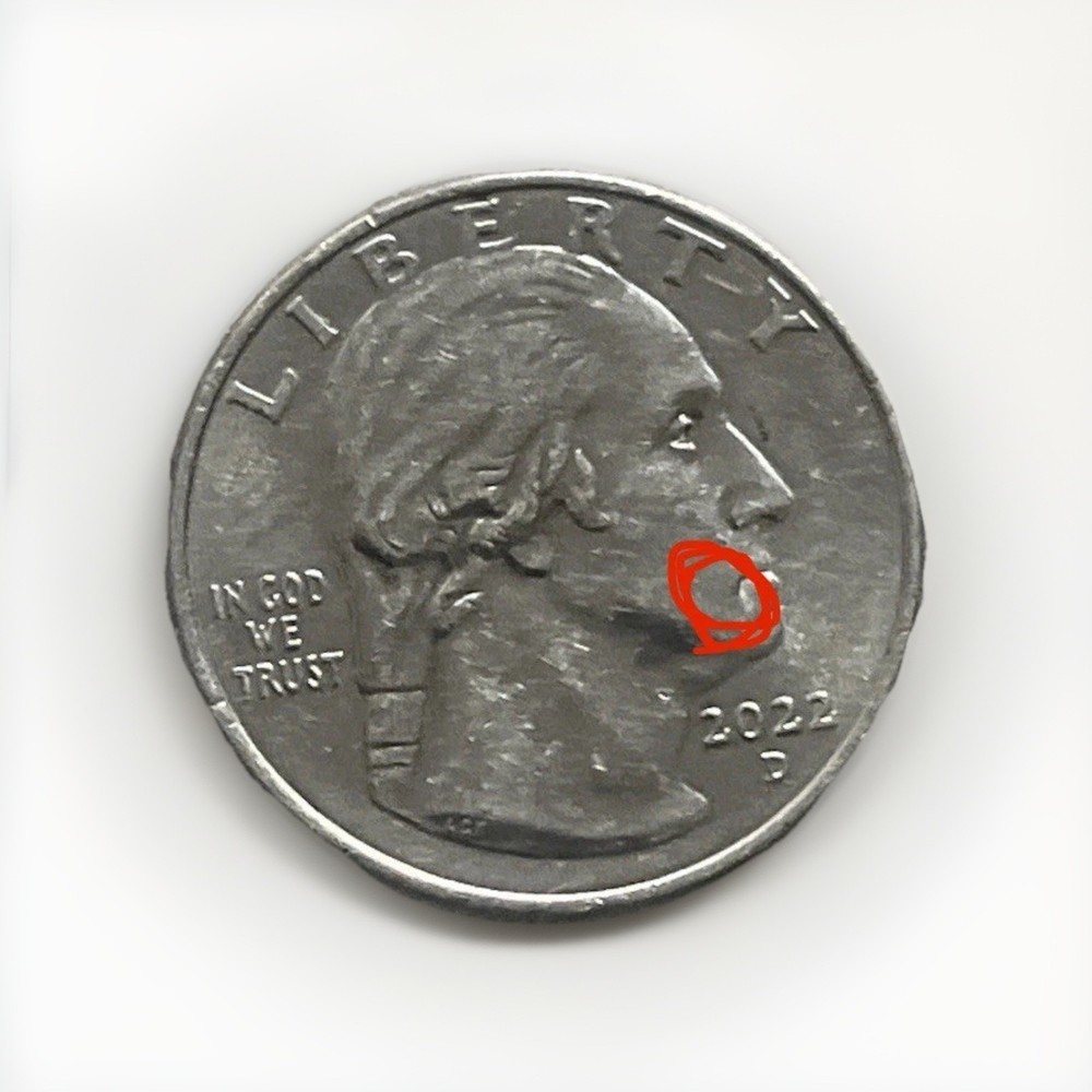 2022 Dr. Sally Ride Quarter errors "IN COD" 🐟 3 Suit Dots, Drooling, Tags Faded