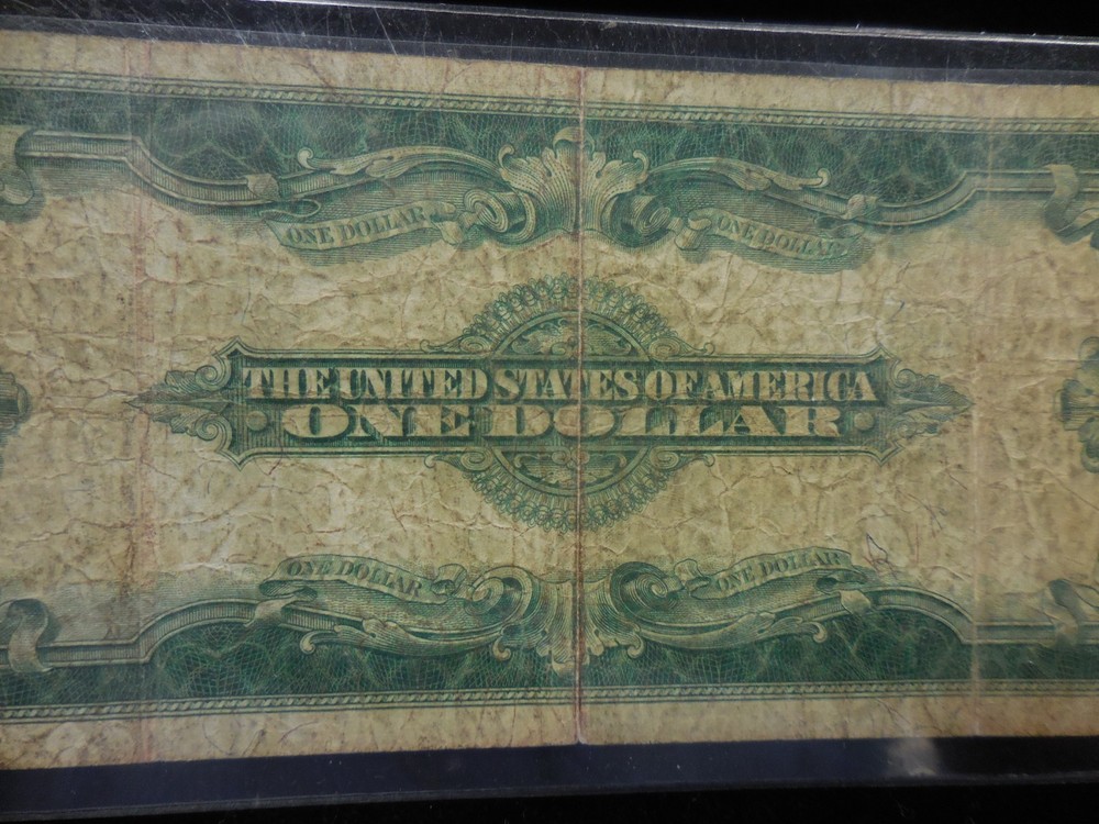 1923 $1 ONE DOLLAR ” SILVER CERTIFICATE LARGE SIZE NOTE