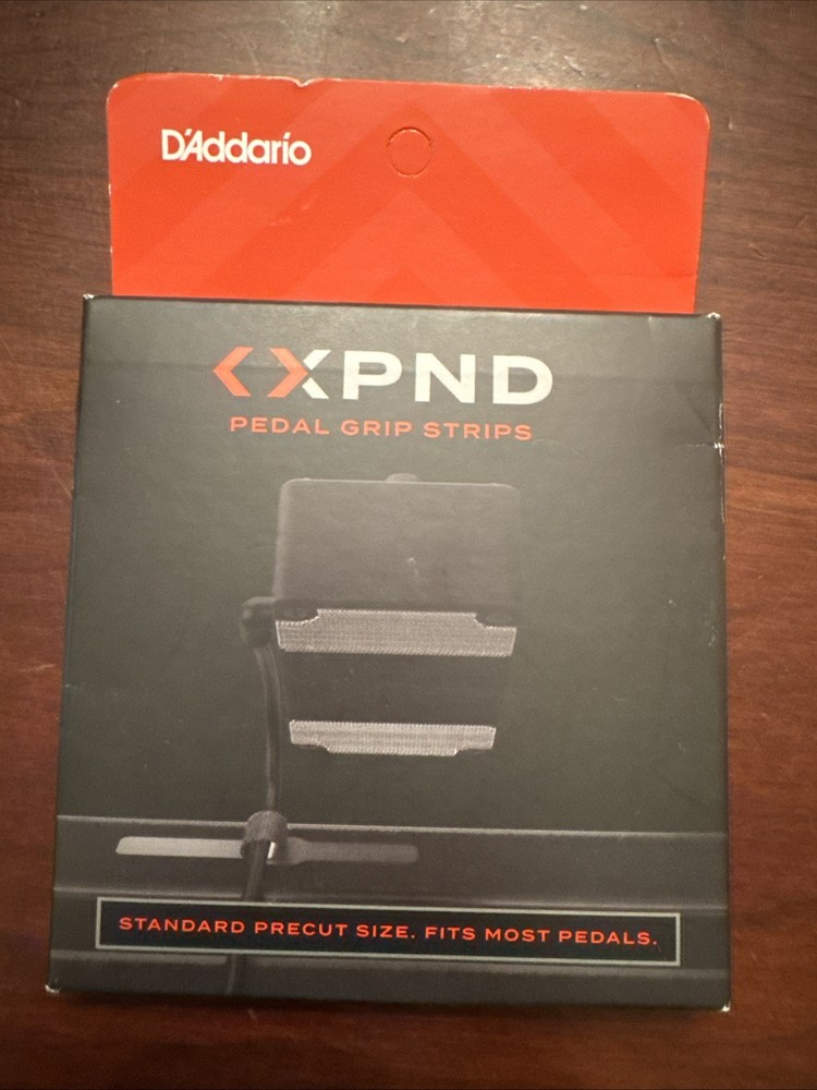 D'Addario Pedal Grip Strips, Standard Size, 6 strips