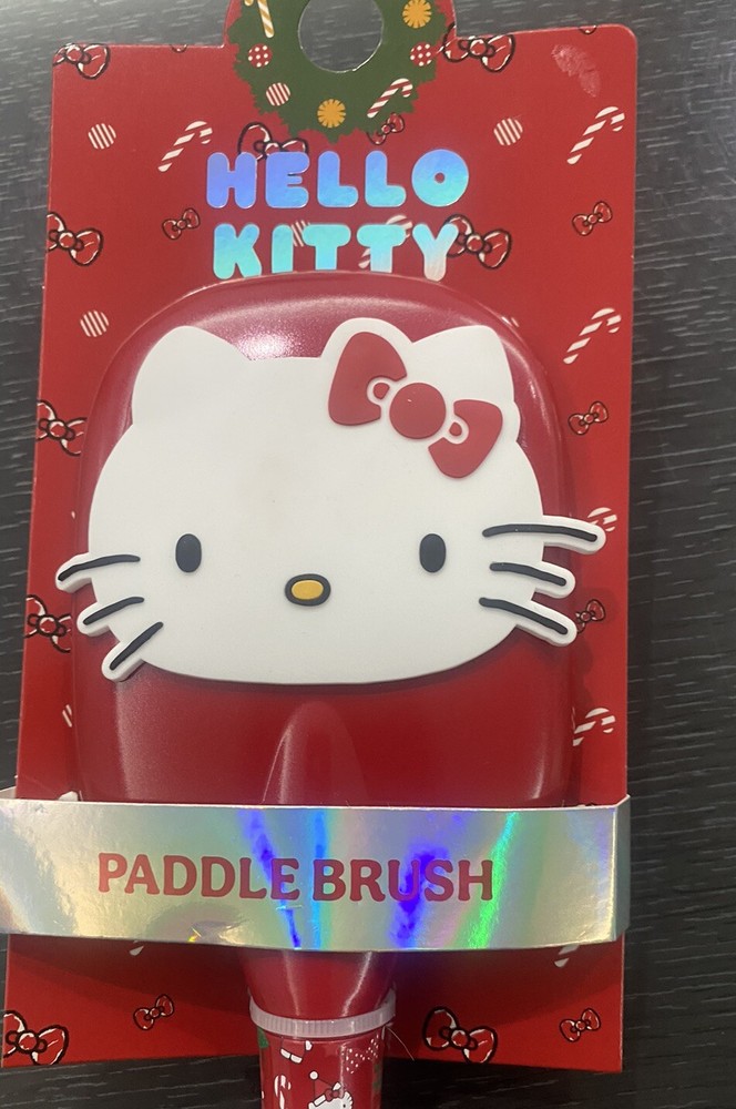 Hello Kitty Paddle Brush Sanrio New