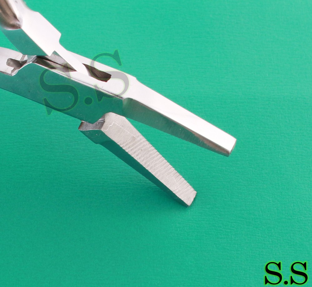 1 Flat Smooth Tip Laboratory Orthodontic Plier Dental