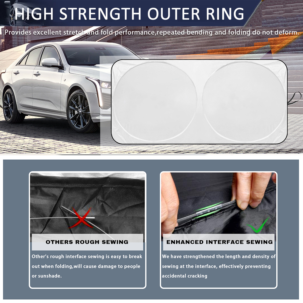 For Mitsubishi Car Windshield Sun Shade Window Screen UV Shield Visor Cover