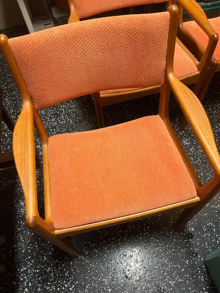 Mid-Century Modern Danish Teak Table and Chairs
