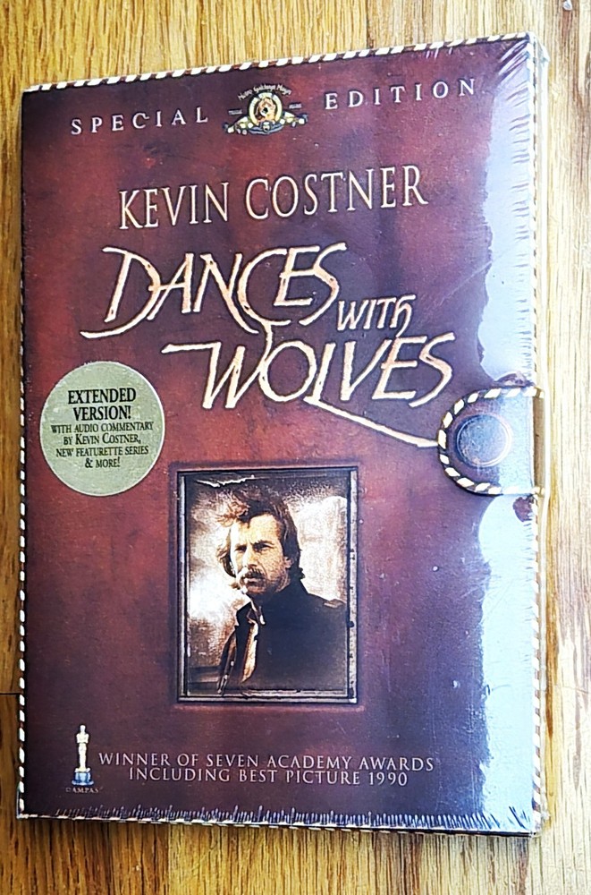 Muzzle Loader Powderhorn & BONUS Dancing with Wolves DVD