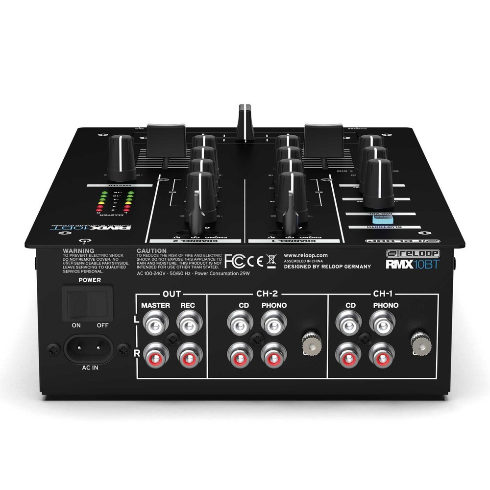 Reloop RMX-10BT Compact Bluetooth DJ Mixer