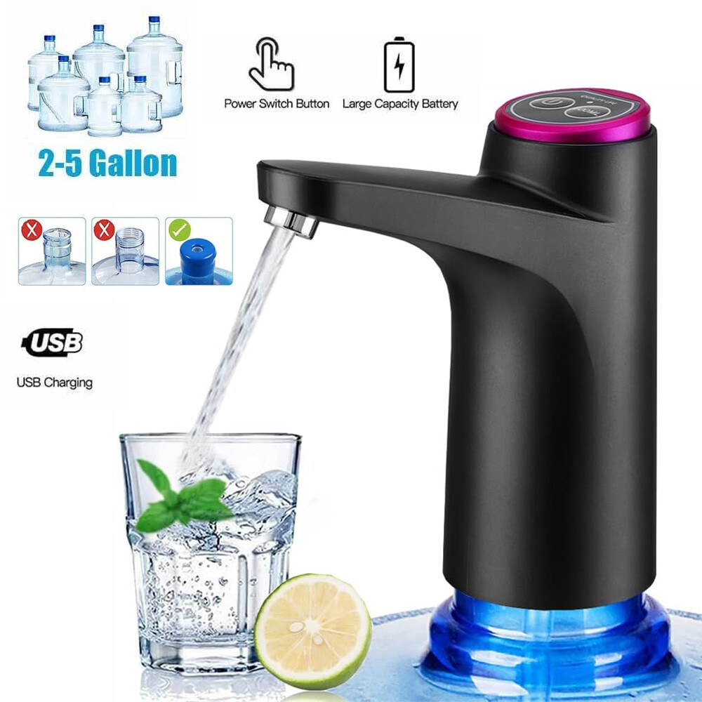 Water Bottle Switch Pump Universal Electric Automatic Jug Dispenser 5 Gallon USB