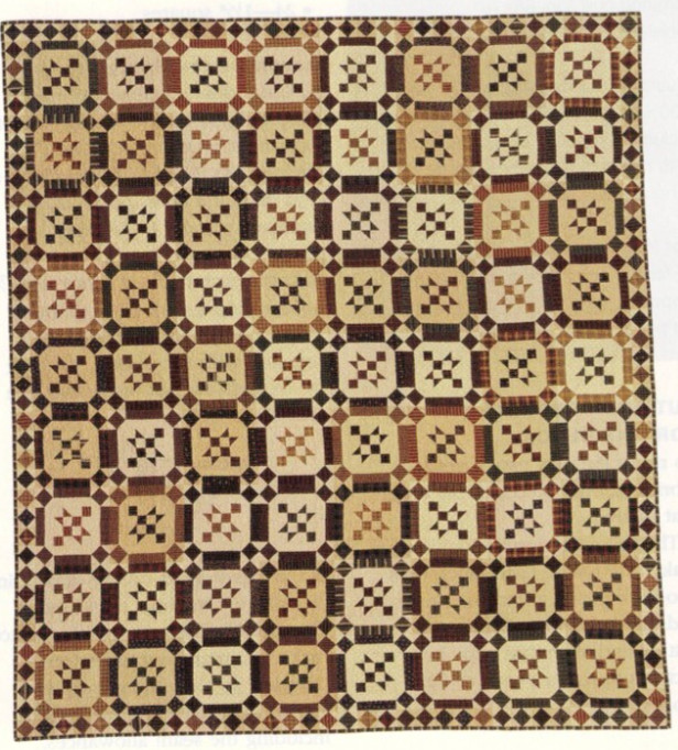 Chip Off The Ol' Block Quilt Pattern Pieced FQ