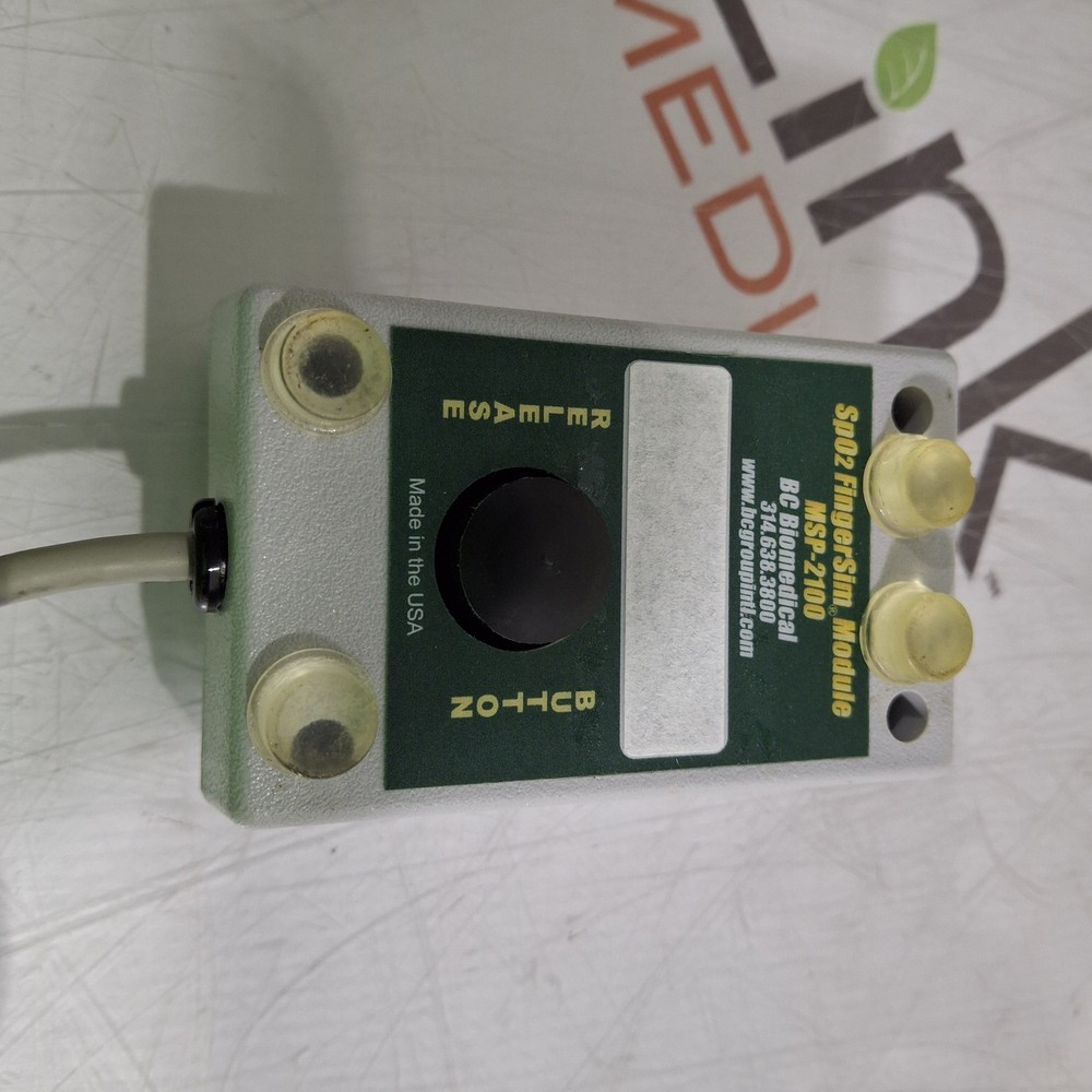 BC Biomedical MSP-2100 SpO2 FingerSim Module