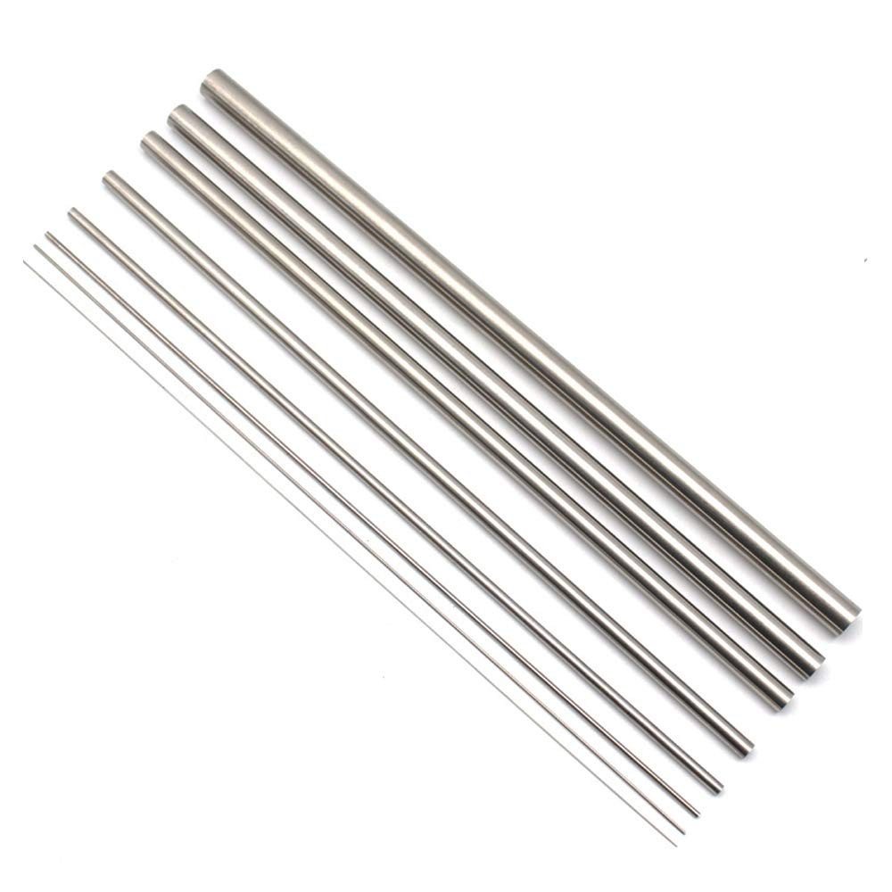 8 Pieces Outer Diameter 0.5-12 mm Length 300mm 304 Stainless Steel Capillary ...