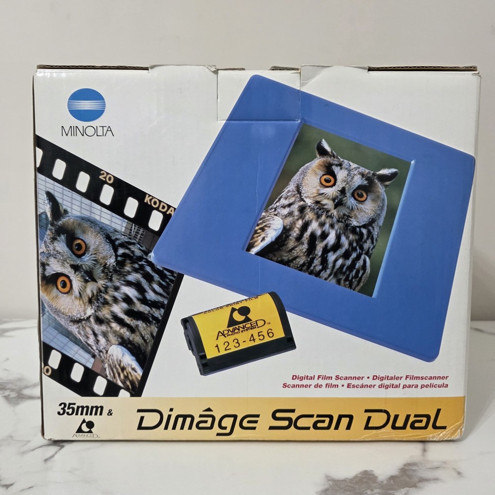 Minolta 35mm & Dimage Scan Dual Read Details