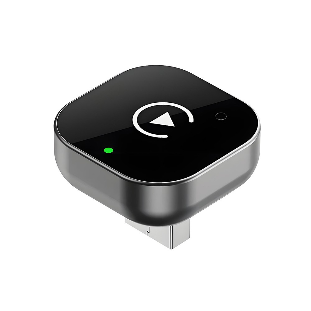2-in-1 Wired to Wireless CarPlay Adapter /Android Auto Adapter Plug & Play -2025