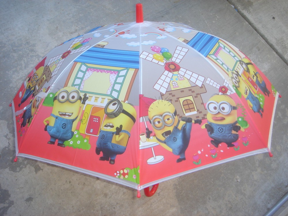 Minion kids umbrella