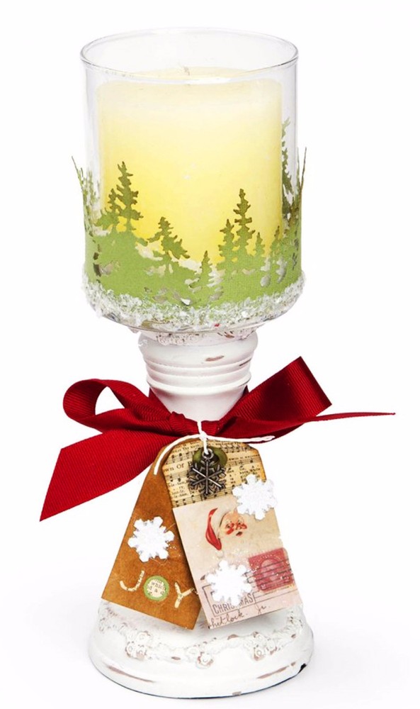 Sizzix Thinlits Tree Line #661604 Retail $14.99 designer Tim Holtz Alterations