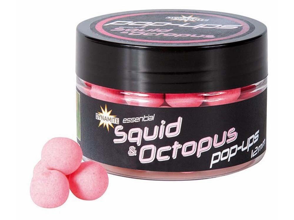 Squid and Octopus Pop Up 12mm Dynamite Baits Boilies