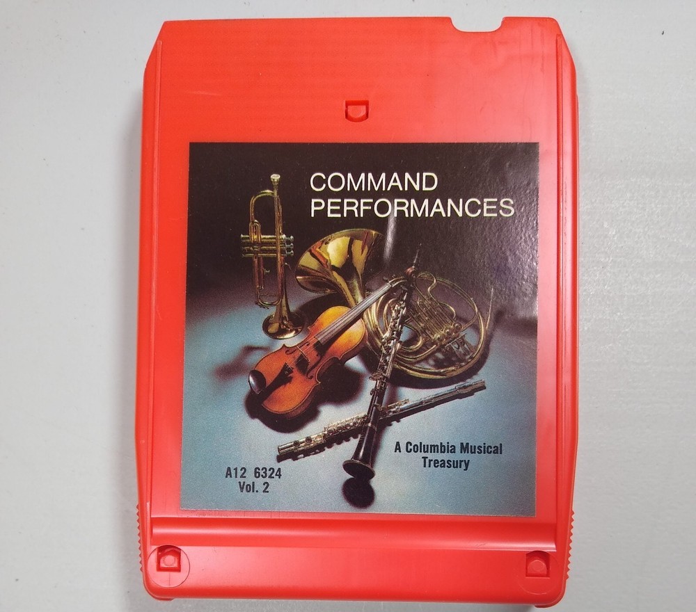 Command Performances - Various Classical - Columbia House 2 Tape Set 8 Track