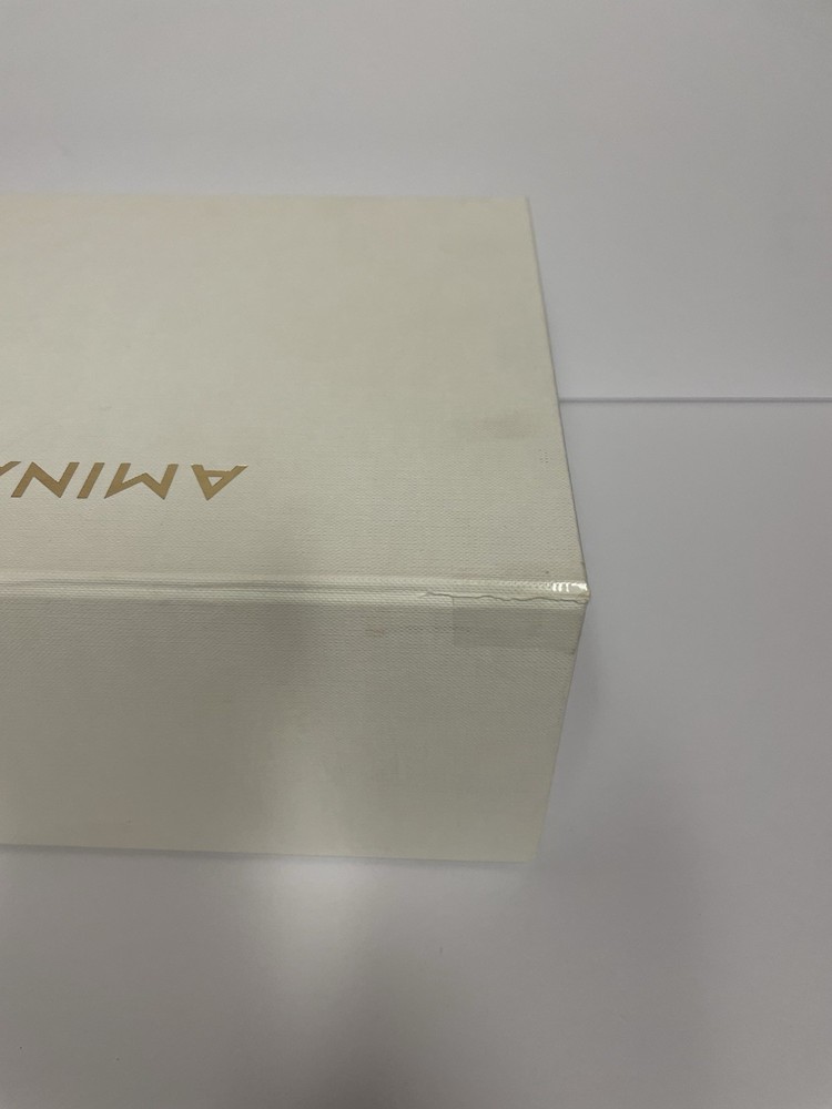 Amina Muaddi Empty Shoe Gift Storage Box