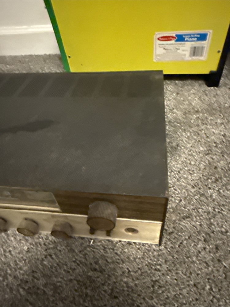 Vintage Bogen TR100 Stereo Receiver Powers On Untested