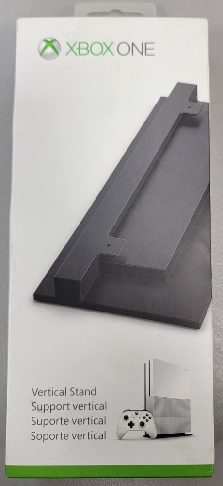OEM Microsoft Xbox One S Console Black Vertical Stand New Open Box