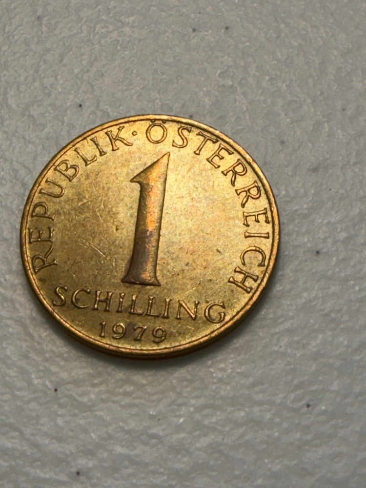 1973 Austria 1 Schilling Coin