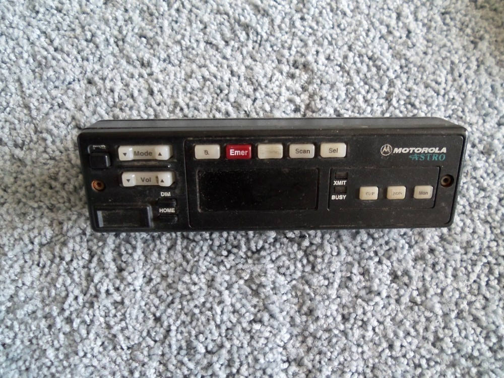 Motorola astro spectra control head