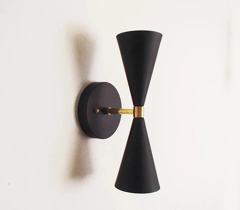 Modern Bowtie Wall Light - Mid Century Sconce - Contemporary Lighting