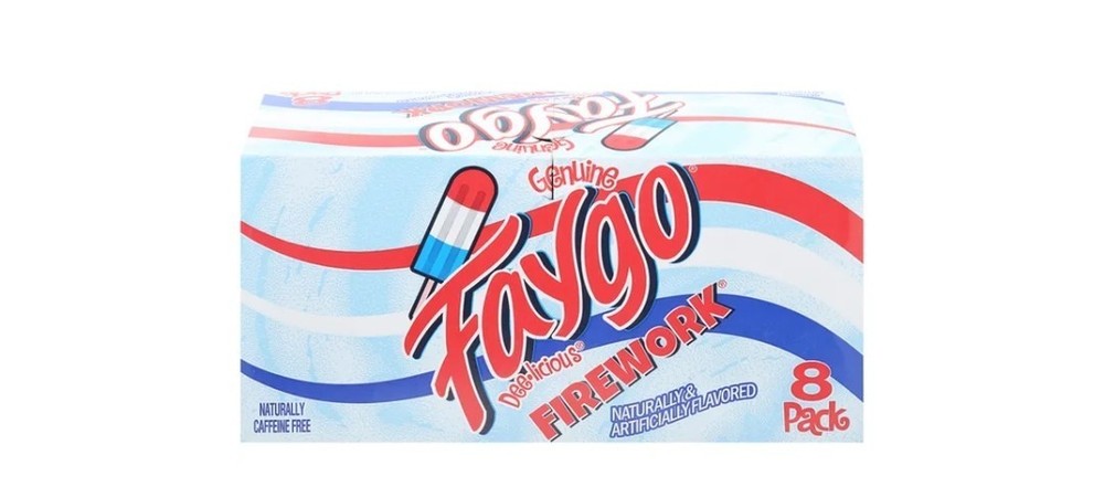 Faygo Firework 8 pack 12 oz cans soda pop soft drink