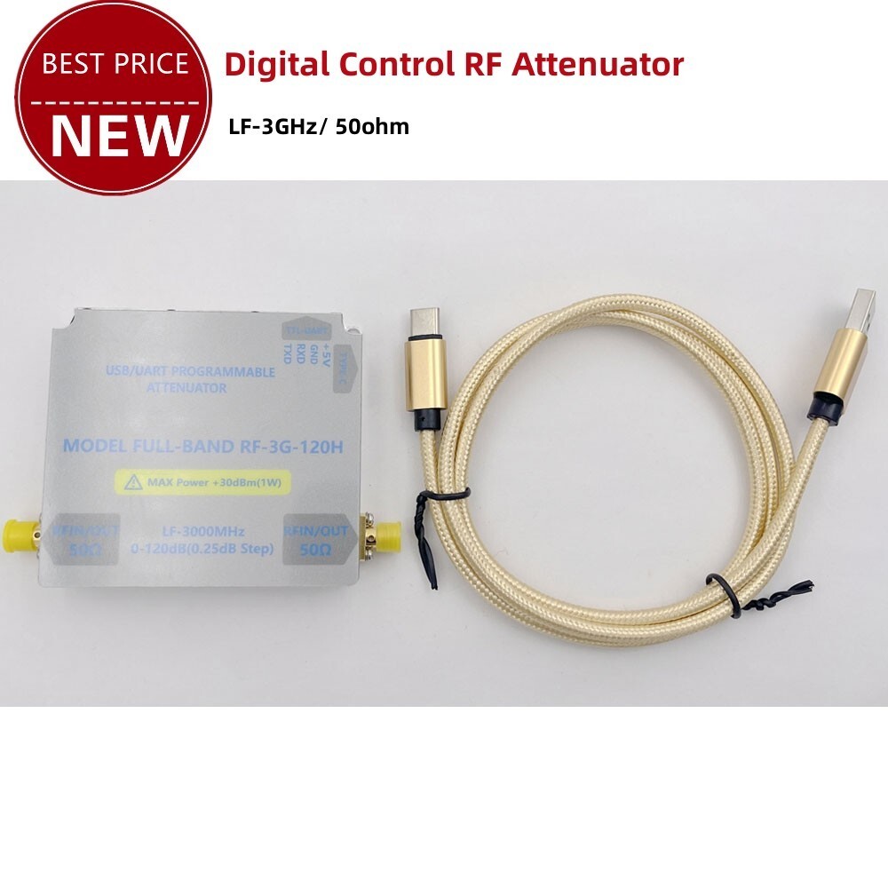 LF-3GHZ-120DB Bidirectional Digital Control RF Attenuator Module 0.25DB Stepping
